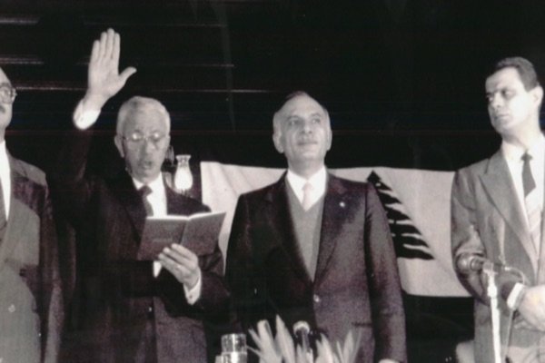 Election of President Elias Hrawi